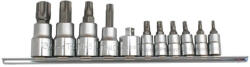 Hans Tools 1/4"+3/8" furatos TORX bit-dugókulcsfej készlet 11r. TH10-TH60 56025-11 (040101-0257)
