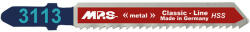 MPS Classic Line egybütykös szúrófűrészlap fémre HSS 50/2, 0mm 3113-5db (T118B) (031103-0221) - szerszamplusz