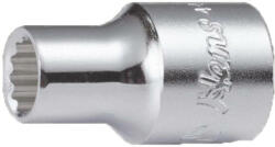 Hans Tools 1/2" dugókulcsfej 12 szögű 8mm CrV 4402M08 (040103-0646)