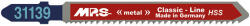MPS Classic Line vario egybütykös szúrófűrészlap fémre HSS 63/1, 9-2, 2mm 31139-5db (T118B) (031103-0223) - szerszamplusz