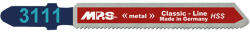 MPS Classic Line egybütykös szúrófűrészlap fémre HSS 50/1, 2mm 3111-5db (T118A) (031103-0215) - szerszamplusz