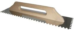 OLEJNIK svájci glettelő fogazott INOX E8 130x480mm barkács (042104-0003) - szerszamplusz