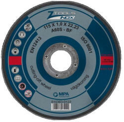 Z-tools Inox vágókorong 230x2, 0x22, 2 A46S-BF (010103-0124) - szerszamplusz