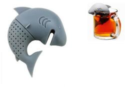  Tea-szűrő szilikon cápa, shark (CKS006)
