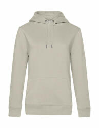 B&C Collection Női kapucnis hosszú ujjú pulóver B and C QUEEN Hooded /women XL, Szürke köd