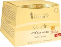 Kosmetika Afrodita Karotin +50 Crema de noapte 50 ml