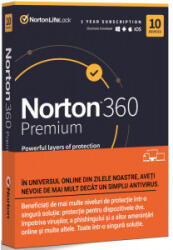 Symantec Norton 360 Premium Backup 75GB (1 User/10 Device/1 Year) (21423312)