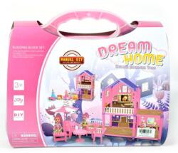 Magic Toys Dream Home Pink Építhető Babaház (MKL560822)