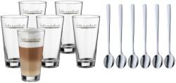 WMF Latte macchiato poharak CLEVER és MORE, 6 db szett, kanállal, WMF (996269999)