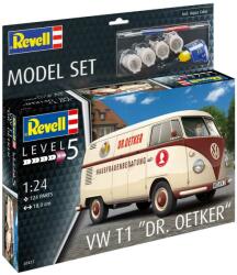 Revell ModelSet mașină 67677 - VW T1 "Dr. Oetker" (1: 24) (18-67677)