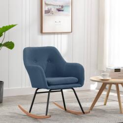 vidaXL Scaun balansoar, albastru, material textil (289531) Balansoar