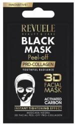 Revuele Mască neagră de față Pro-collagen - Revuele Black Mask Peel Off Pro-Collagen 15 ml