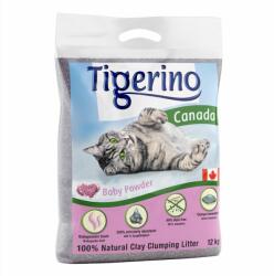 Tigerino Tigerino Canada Style / Premium Nisip pisici - Parfum de pudră bebeluși 12 kg