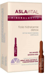 Farmec Fiole hidratante detox AslaVital - 7 fiole x 2 ml