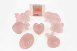 Manicos CocoSapun transparent figurine cu argan, migdale dulci si parfum de roze - 50 g