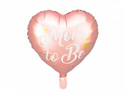 PartyDeco Balon din folie - Mom to be roz