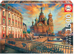 Educa - Puzzle Saint Petersburg - 1 500 piese