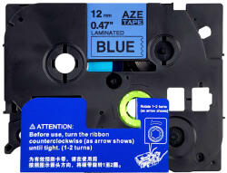 AYMO ID1 Banda etichete compatibila Brother TZe-531 12 mm negru albastru Aymo ID1 Brother 531 (AYTZe-531)