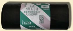 bibo Eco 100% újrahasznosított Hulladékgyűjtő Zsák, 135l, 70x110cm, 23MIK (20db/roll)
