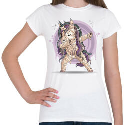 printfashion Unikornis múmia - Női póló - Fehér (5524445)