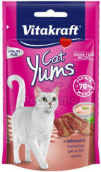 Vitakraft Cat Yums - мокра храна от наденица с черен дроб за котки 40 г