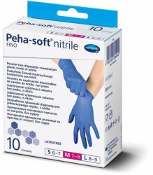 COSMOS PEHA-SOFT latexmentes megerősített gumikesztyű S, 10 db