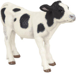Papo Figurina Papo Farmyard Friends - Vitel alb-negru (51149) Figurina