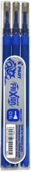 Pilot Set 3 rezerve roller Pilot Frixion Point/Clicker, 0.5 mm, Albastru (PBLS-FRP5-L-S3)