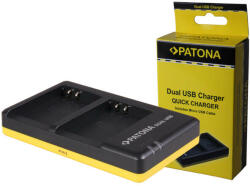 Patona Olympus PS-BLN1 Micro-USB kábellel Dual Quick-akkumulátor / akku töltő - Patona (PT-1946) - kulsoaksi