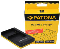 Patona Canon LP-E6, LPE6 Dual Quick-akkumulátor / akku töltő micro USB kábellel - Patona (PT-1968) - kulsoaksi