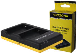 Patona Nikon EN-EL5+, ENEL5 Dual Quick-akkumulátor / akku töltő Micro-USB kábel - Patona (PT-1963) - kulsoaksi
