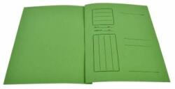 Dosar sina carton supercolor verde 10 buc/set (FIN957VSET10)