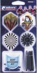 Garlando Set cu accesorii pentru darts Unicorn (DA-300-uni-multicolor)