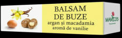 Manicos Balsam de buze cu ulei de argan, macadamia si aroma de vanilie - 4.8g