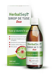 Zdrovit HerbalSept Duo sirop de tuse - 100 ml