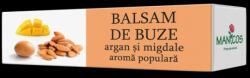 Manicos Balsam de buze cu ulei de argan, migdale dulci si aroma populara - 4.8g