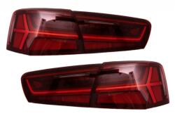 Tuning-Tec Stopuri Full LED Audi A6 C7 4G (11-14) Red/Clear Semnalizare Dinamica