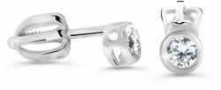 Cutie Diamonds Minimalista bedugós fehérarany fülbevalók gyémántokkal DZ62231-30-00-X-2