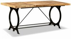 vidaXL Masă de sufragerie Lemn masiv de mango nefinisat 180 cm (244801)