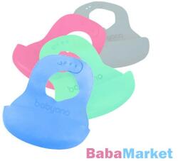 BabyOno előke műanyag puha állítható 835 - babamarket