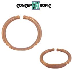  Bratara din Cupru African - African Ajustable Copper Bracelet - 8-13 x 4-8 mm - 1 Buc