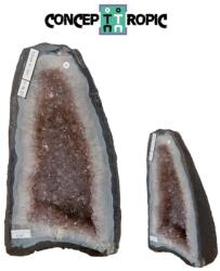  Geoda Ametist Naturala Brazilia - 34x20x16 cm - ( XXL ) - Unicat