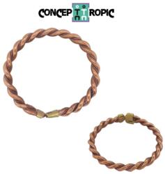  Bratara din Cupru African - African Ajustable Copper Bracelet - 7x7 mm - 1 Buc - concepttropic - 100,00 RON