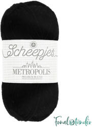 Scheepjes Metropolis 080 Hamburg - fekete gyapjú fonal