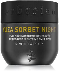 Erborian Yuza Sorbet emulsie pentru noapte ce ofera luminozitate pentru fermitatea pielii 50 ml