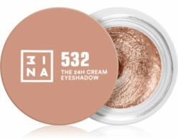3INA The 24H Cream Eyeshadow krémes szemhéjfestékek árnyalat 532 Bronze 3 ml