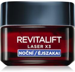 L'Oréal Revitalift Laser X3 crema regeneratoare de noapte împotriva îmbătrânirii pielii 50 ml
