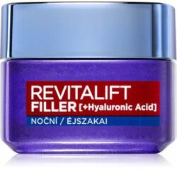 L'Oréal Revitalift Filler crema de completare pentru noapte. anti-îmbătrânire 50 ml