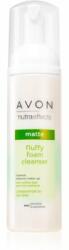 Avon Nutra Effects Matte tisztító hab kombinált és zsíros bőrre 150 ml