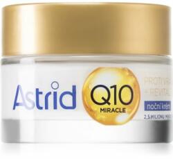 Astrid Q10 Miracle crema de noapte împotriva tuturor semnelor de imbatranire cu coenzima Q10 50 ml